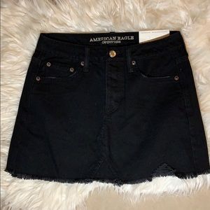 Brand new with tags black denim skirt